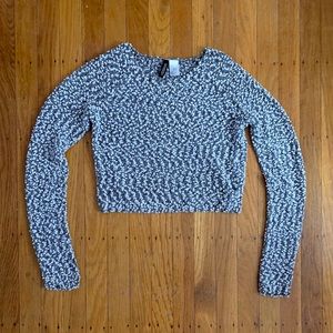 Black & White Spotted Sweater